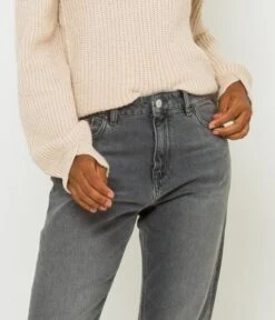 Jean Droit Brod Franc Femme Waterless Process Light Grey Used | Jeans Camaieu Femme