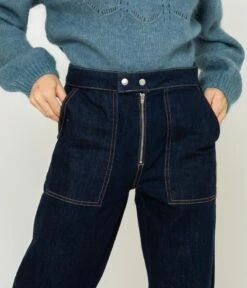 Jean Droit Femme Stone Used | Jeans Camaieu Femme