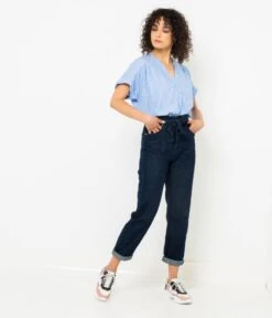 Jean Femme Chino Waterless Process Rinsed | Jeans Camaieu Femme -Vêtements Femme Soldes jean femme chino waterless process rinsed jeans camaieu femme 6