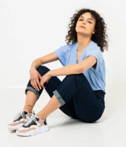 Jean Femme Chino Waterless Process Rinsed | Jeans Camaieu Femme -Vêtements Femme Soldes jean femme chino waterless process rinsed jeans camaieu femme 7