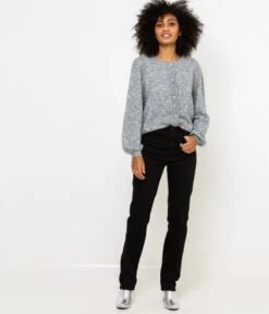 Jean Femme Coupe Droite Stay Black | Jeans Camaieu Femme -Vêtements Femme Soldes jean femme coupe droite stay black jeans camaieu femme 7