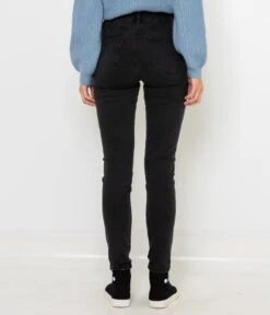 Jean Skinny Femme Push Up Coton Bio Waterless Process Black Clean | Jeans Camaieu Femme -Vêtements Femme Soldes jean skinny femme push up coton bio waterless process black clean jeans camaieu femme 3