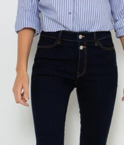 Jean Skinny Femme Push Up Coton Bio Waterless Process Rinsed | Jeans Camaieu Femme