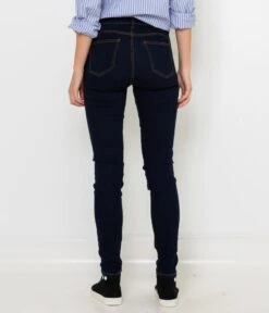 Jean Skinny Femme Push Up Coton Bio Waterless Process Rinsed | Jeans Camaieu Femme -Vêtements Femme Soldes jean skinny femme push up coton bio waterless process rinsed jeans camaieu femme 3