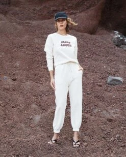 Jogging Dili Ecru | Pantalons Grace & Mila Femme