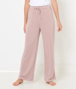 Jogging Large En Molleton Femme Bark | Pantalons Camaieu Femme -Vêtements Femme Soldes jogging large en molleton femme bark pantalons camaieu femme 2