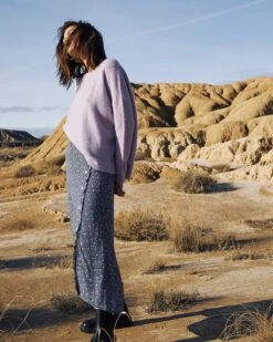 Jupe Cassandre Marine | Jupes & Shorts Grace & Mila Femme -Vêtements Femme Soldes jupe cassandre marine jupes shorts grace mila femme 3