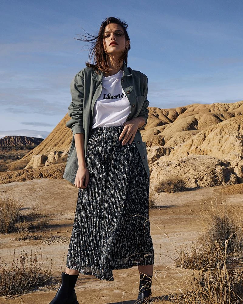 Jupe Chance Noir | Jupes & Shorts Grace & Mila Femme 3 Jupe Chance Noir | Jupes & Shorts Grace & Mila Femme