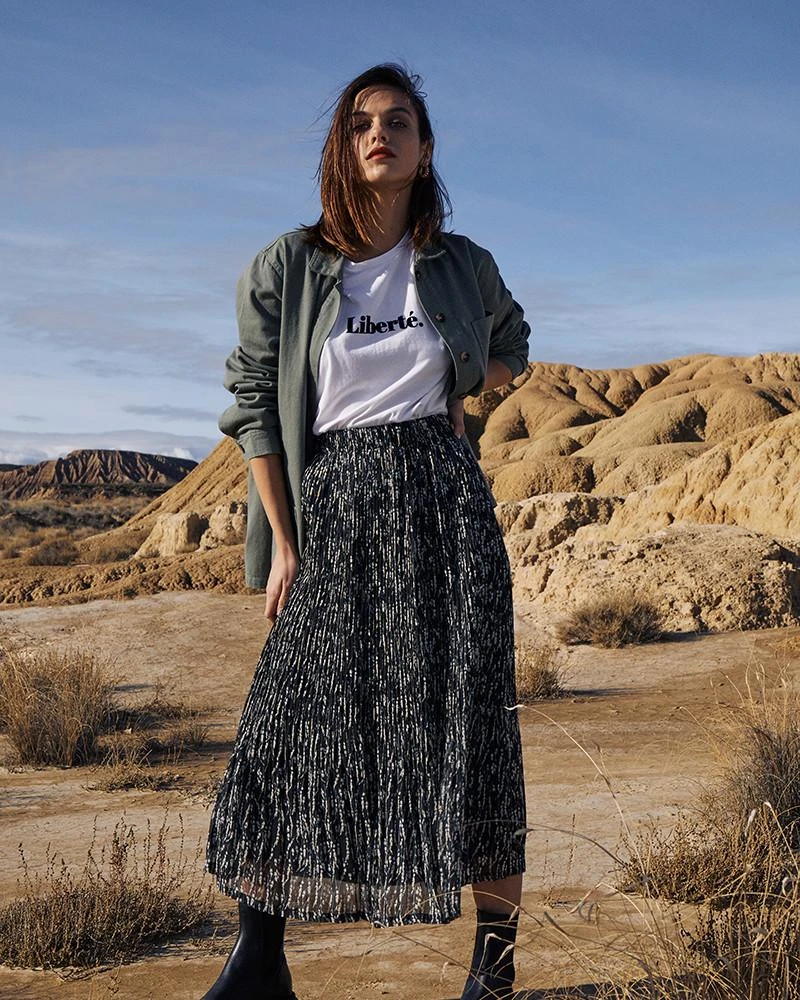 Jupe Chance Noir | Jupes & Shorts Grace & Mila Femme 4 Jupe Chance Noir | Jupes & Shorts Grace & Mila Femme – Image 2