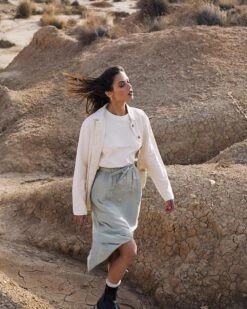 Jupe Charonne Vert | Jupes & Shorts Grace & Mila Femme -Vêtements Femme Soldes jupe charonne vert jupes shorts grace mila femme 3