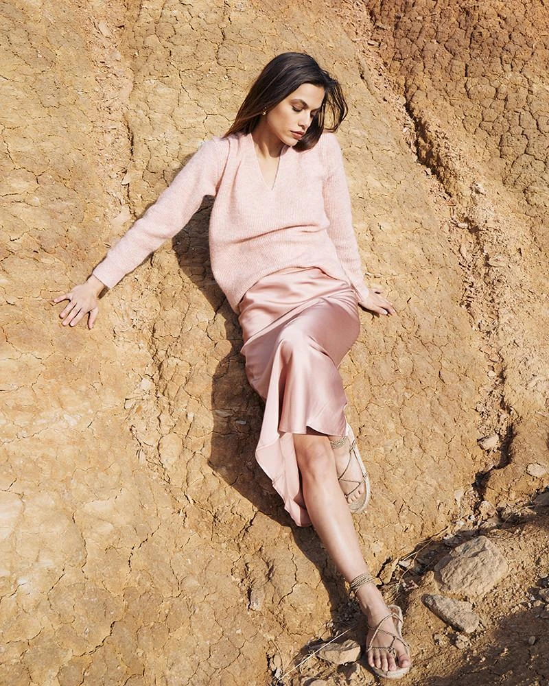 Jupe Cherie Marsala | Jupes & Shorts Grace & Mila Femme 4 Jupe Cherie Marsala | Jupes & Shorts Grace & Mila Femme – Image 2