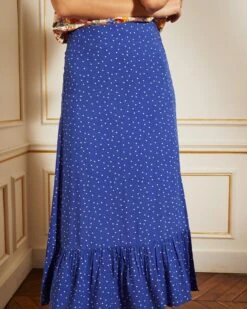 Jupe Citronnade Bleu | Jupes & Shorts Grace & Mila Femme -Vêtements Femme Soldes jupe citronnade bleu jupes shorts grace mila femme 3