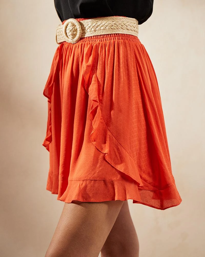 Jupe Coucou Corail | Jupes & Shorts Grace & Mila Femme 4 Jupe Coucou Corail | Jupes & Shorts Grace & Mila Femme – Image 2