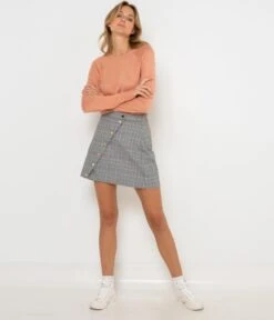 Jupe Courte Prince De Galles Prince De Galles H21 | Jupes Camaieu Femme -Vêtements Femme Soldes jupe courte prince de galles prince de galles h21 jupes camaieu femme 4