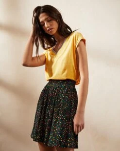 Jupe Cruz Noir | Jupes & Shorts Grace & Mila Femme -Vêtements Femme Soldes jupe cruz noir jupes shorts grace mila femme 3