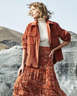 Jupe Delara Terre | Jupes & Shorts Grace & Mila Femme -Vêtements Femme Soldes jupe delara terre jupes shorts grace mila femme 2