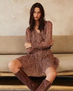 Jupe Delice Chocolat | Jupes & Shorts Grace & Mila Femme -Vêtements Femme Soldes jupe delice chocolat jupes shorts grace mila femme 3