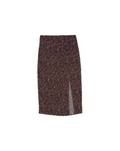 Jupe Delphy Chocolat | Jupes & Shorts Grace & Mila Femme -Vêtements Femme Soldes jupe delphy chocolat jupes shorts grace mila femme 4