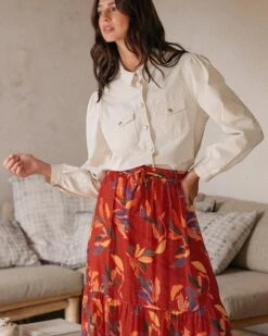 Jupe Dolce Chocolat | Jupes & Shorts Grace & Mila Femme -Vêtements Femme Soldes jupe dolce chocolat jupes shorts grace mila femme 3