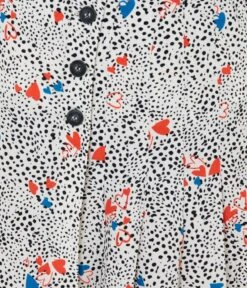 Jupe Fendue Midi Imprimée Print Coeur Preppy | Jupes Camaieu Femme -Vêtements Femme Soldes jupe fendue midi imprimc3a9e print coeur preppy jupes camaieu femme 5