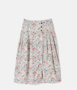 Jupe Fendue Midi Imprimée Print Coeur Preppy | Jupes Camaieu Femme -Vêtements Femme Soldes jupe fendue midi imprimc3a9e print coeur preppy jupes camaieu femme 7