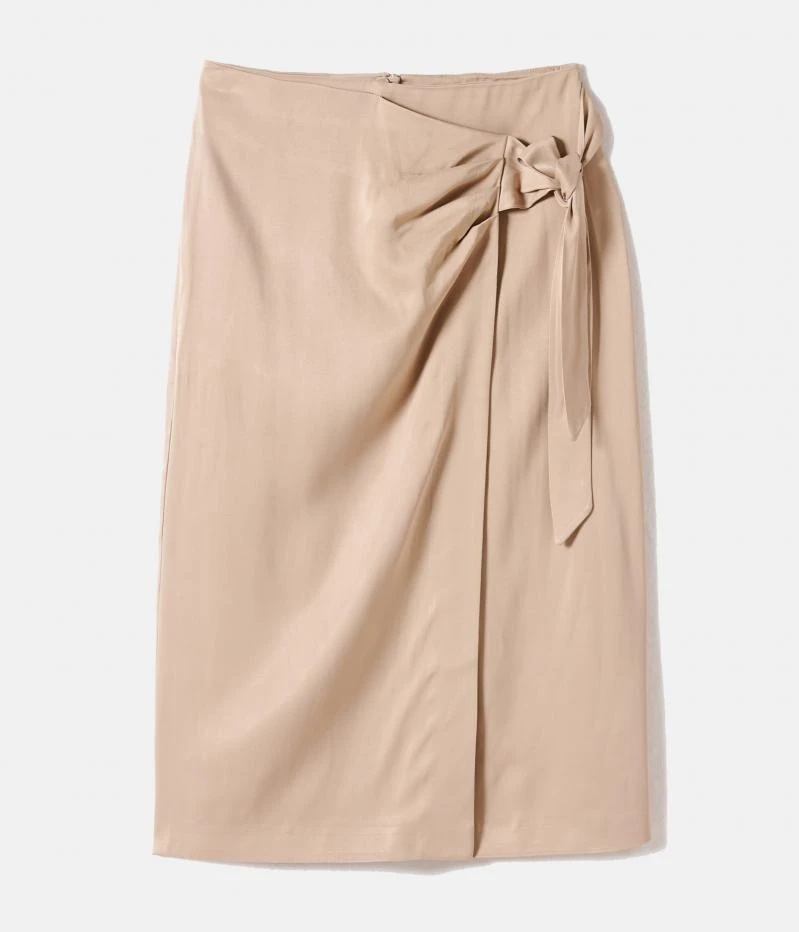 Jupe Midi Portefeuille Cobblestone | Jupes Camaieu Femme 9 Jupe Midi Portefeuille Cobblestone | Jupes Camaieu Femme – Image 7