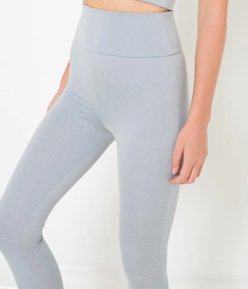 Legging Maille Technique Femme Gris Clair Chine | Pantalons Camaieu Femme 3 Legging Maille Technique Femme Gris Clair Chine | Pantalons Camaieu Femme