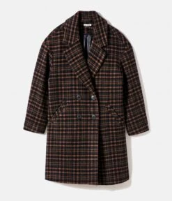 Manteau Graphique Femme Carreaux Marine | Manteaux,Doudounes Camaieu Femme -Vêtements Femme Soldes manteau graphique femme carreaux marine manteauxdoudounes camaieu femme 7