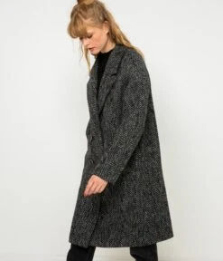 Manteau Graphique Femme Chevron Noir Et Blanc | Manteaux,Doudounes Camaieu Femme -Vêtements Femme Soldes manteau graphique femme chevron noir et blanc manteauxdoudounes camaieu femme 6