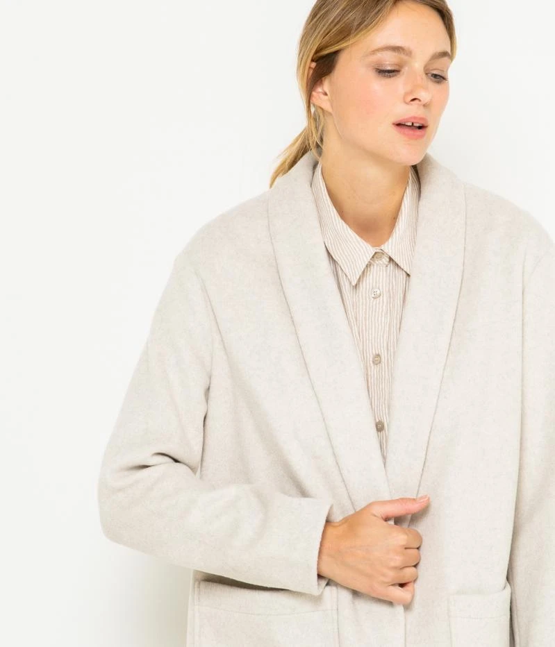 Manteau Léger Femme Polyester Recyclé Pastel Parchment | Manteaux,Doudounes Camaieu Femme 3 Manteau Léger Femme Polyester Recyclé Pastel Parchment | Manteaux,Doudounes Camaieu Femme
