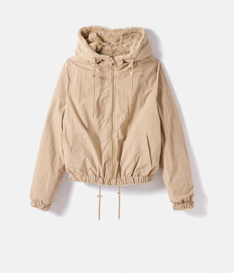 Manteau Réversible Fausse Fourrure Femme Coton Bio Sable Clair | Vestes, Blazers Camaieu Femme 9 Manteau Réversible Fausse Fourrure Femme Coton Bio Sable Clair | Vestes, Blazers Camaieu Femme – Image 7