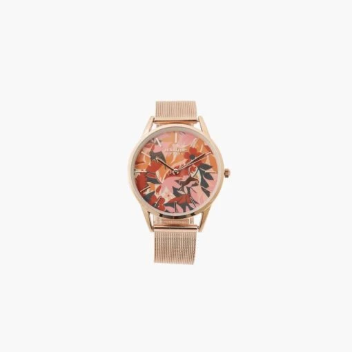 Montre Cuivrée Cadran Floral | Montres Lollipops Femme -Vêtements Femme Soldes montre cuivrc3a9e cadran floral montres lollipops femme 1