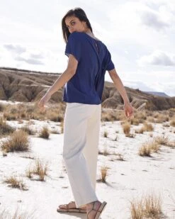 Pantalon Cedric Ecru | Pantalons Grace & Mila Femme -Vêtements Femme Soldes pantalon cedric ecru pantalons grace mila femme 4