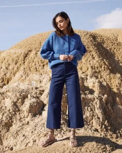 Pantalon Cedric Marine | Pantalons Grace & Mila Femme