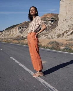 Pantalon Cedric Peche | Pantalons Grace & Mila Femme -Vêtements Femme Soldes pantalon cedric peche pantalons grace mila femme 2