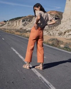 Pantalon Cedric Peche | Pantalons Grace & Mila Femme -Vêtements Femme Soldes pantalon cedric peche pantalons grace mila femme 3