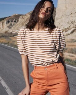 Pantalon Cedric Peche | Pantalons Grace & Mila Femme -Vêtements Femme Soldes pantalon cedric peche pantalons grace mila femme 4