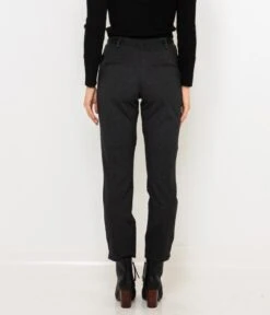 Pantalon Cigarette Femme Anthracite Gris Anthracite Foncé Chiné | Pantalons Camaieu Femme -Vêtements Femme Soldes pantalon cigarette femme anthracite gris anthracite foncc3a9 chinc3a9 pantalons camaieu femme 2