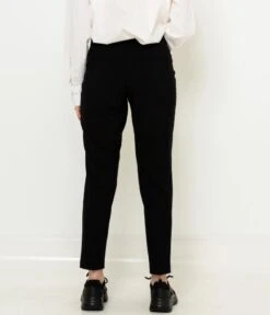 Pantalon Cigarette Femme Noir | Pantalons Camaieu Femme -Vêtements Femme Soldes pantalon cigarette femme noir pantalons camaieu femme 3