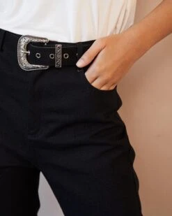 Pantalon Daren Noir | Pantalons Grace & Mila Femme -Vêtements Femme Soldes pantalon daren noir pantalons grace mila femme 3