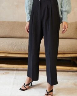 Pantalon Daumesnil Noir | Pantalons Grace & Mila Femme 9 Pantalon Daumesnil Noir | Pantalons Grace & Mila Femme -Vêtements Femme Soldes pantalon daumesnil noir pantalons grace mila femme 2