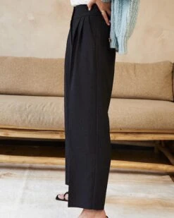 Pantalon Daumesnil Noir | Pantalons Grace & Mila Femme 10 Pantalon Daumesnil Noir | Pantalons Grace & Mila Femme -Vêtements Femme Soldes pantalon daumesnil noir pantalons grace mila femme 3