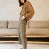 Pantalon David Kaki | Pantalons Grace & Mila Femme