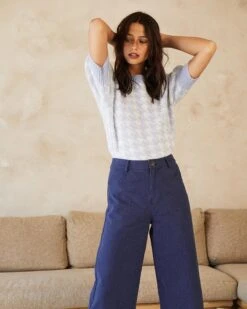 Pantalon David Marine | Pantalons Grace & Mila Femme -Vêtements Femme Soldes pantalon david marine pantalons grace mila femme 2