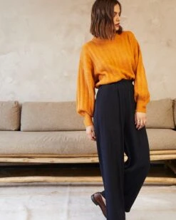 Pantalon Davon Marine | Pantalons Grace & Mila Femme -Vêtements Femme Soldes pantalon davon marine pantalons grace mila femme 2