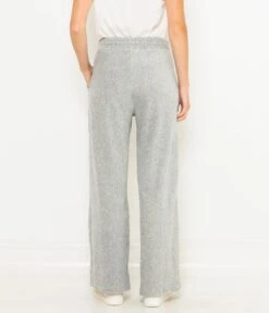Pantalon De Jogging Femme Velours Côtelé Gris Clair Chine | Pantalons Camaieu Femme -Vêtements Femme Soldes pantalon de jogging femme velours cc3b4telc3a9 gris clair chine pantalons camaieu femme 3