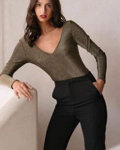 Pantalon Divin Noir | Pantalons Grace & Mila Femme