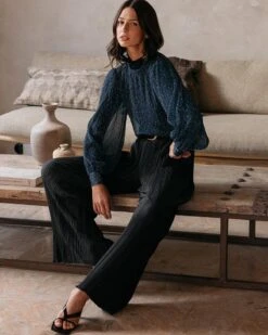 Pantalon Donovan Noir | Pantalons Grace & Mila Femme -Vêtements Femme Soldes pantalon donovan noir pantalons grace mila femme 2