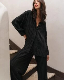 Pantalon Donovan Noir | Pantalons Grace & Mila Femme -Vêtements Femme Soldes pantalon donovan noir pantalons grace mila femme 5