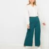Pantalon Droit Coton Bio Femme Mediterranea | Pantalons Camaieu Femme -Vêtements Femme Soldes pantalon droit coton bio femme mediterranea pantalons camaieu femme 1